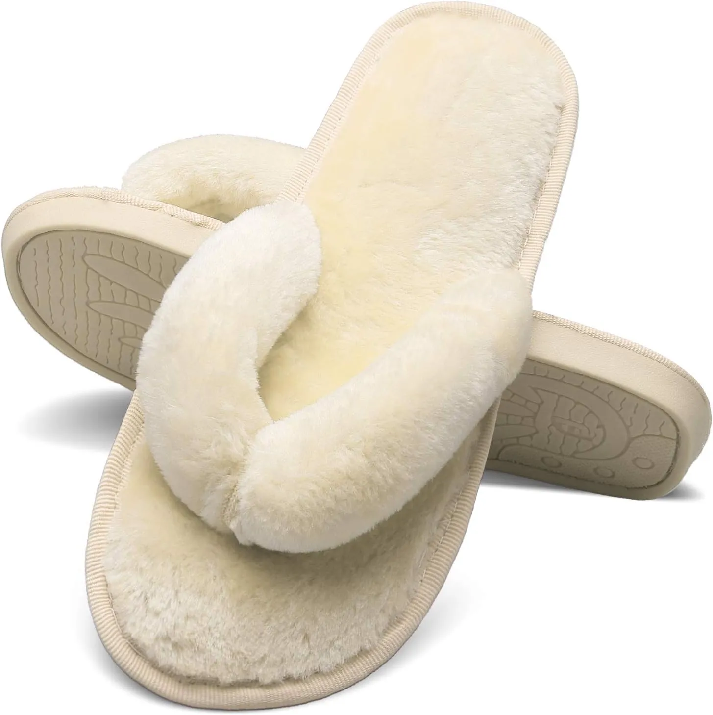 JOINFREE Women's Bedroom Slippers Comfort Four Season Classy Indoor Spa Slide Shoes