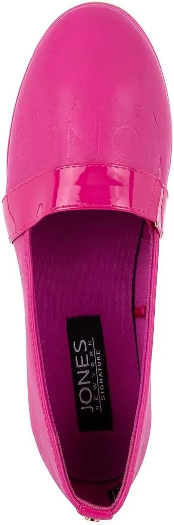 Jones New York Women's Loafer – Casual Slip-On Flat Shoes, Comfortable Round Toe, Available in Wide/Medium Widths