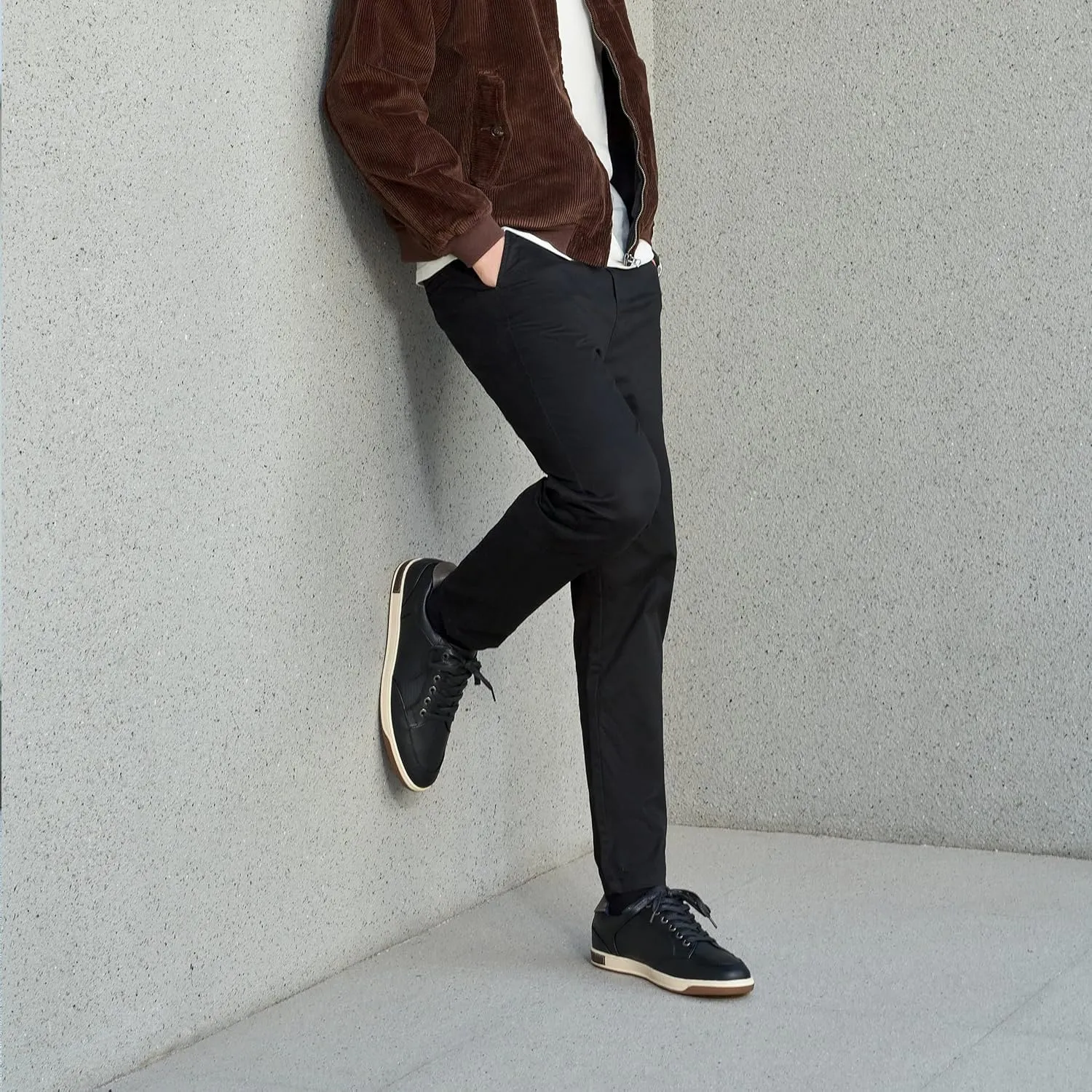 Jousen Men's Fashion Sneakers Retro Simple Casual Shoes for Men