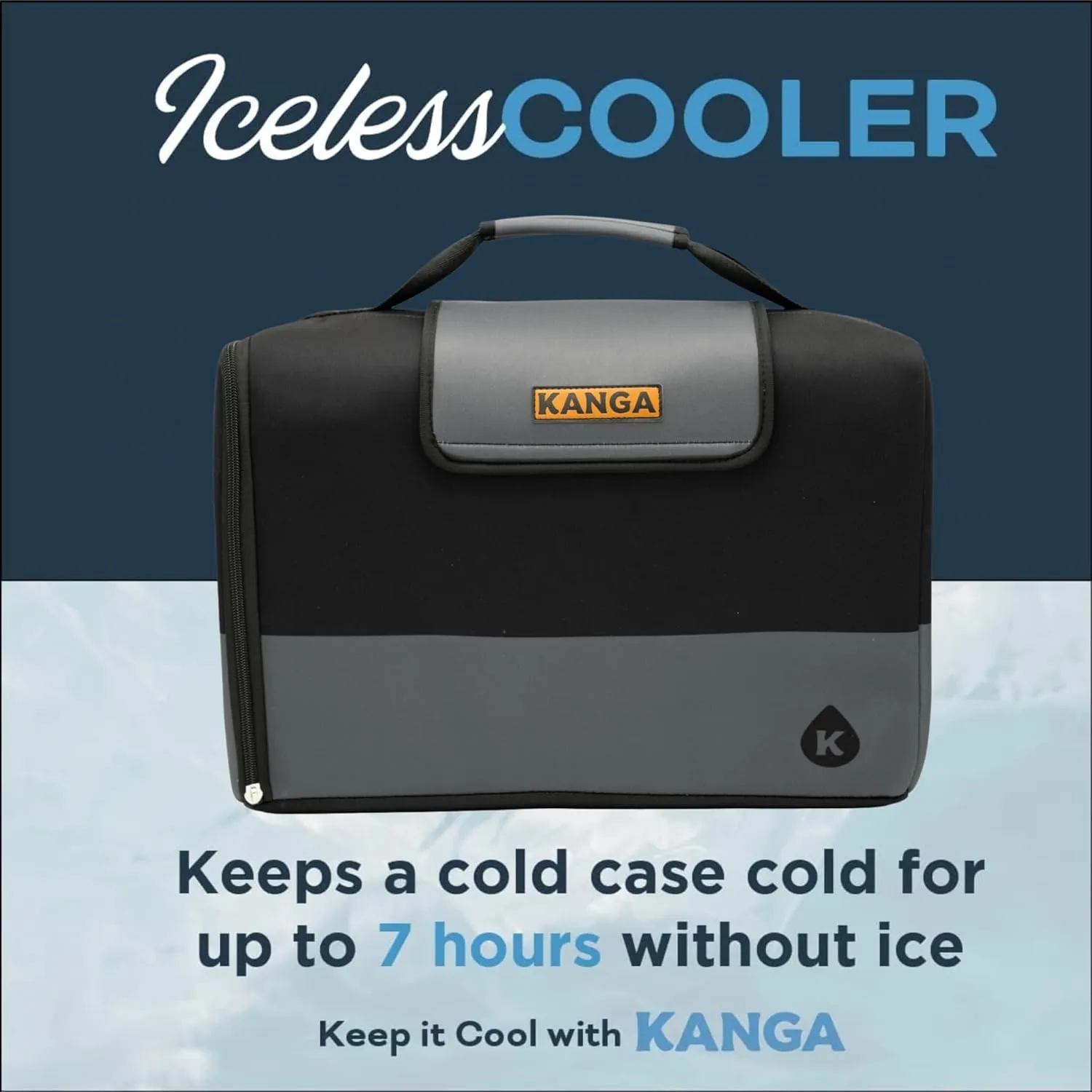 Kanga Insulated Cooler Bag - Soft Cooler Bag - Can Beer and Seltzer Drink Cooler - Insulated and Durability Tested - Kanga Kase Mate