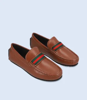 KB0230-TAN-Boys Loafer