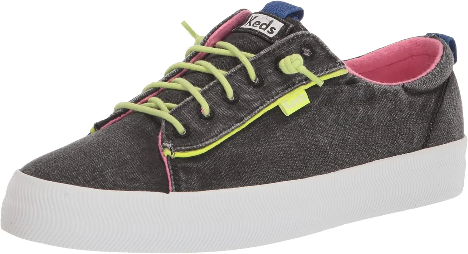Keds Women's Kickback Canvas Slip on Sneaker