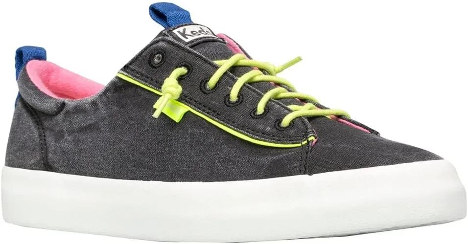 Keds Women's Kickback Canvas Slip on Sneaker