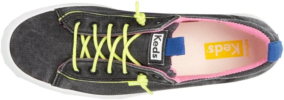 Keds Women's Kickback Canvas Slip on Sneaker