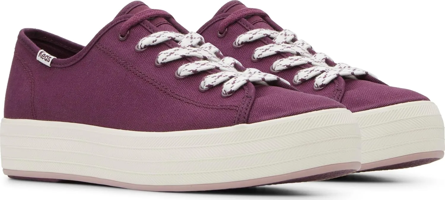 Keds Women's Triple Kick Canvas Sneaker