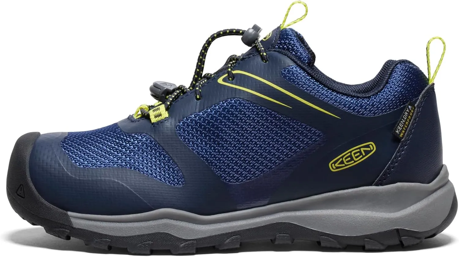 KEEN Kids' Wanduro Low Height Waterproof Easy On Durable Hiking Sneaker