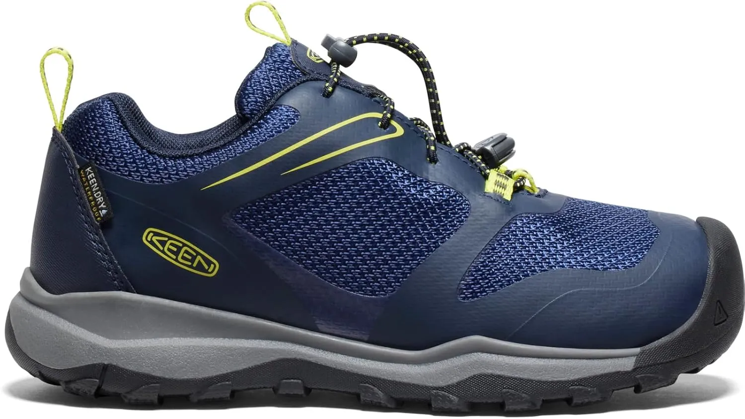 KEEN Kids' Wanduro Low Height Waterproof Easy On Durable Hiking Sneaker