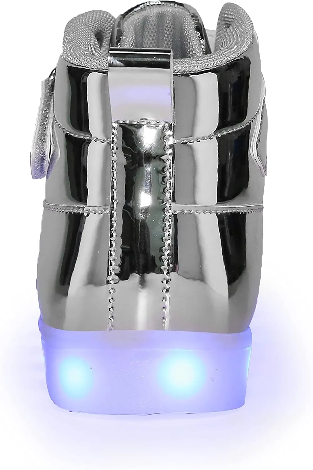 Kids LED Light up Shoes USB Charging Flashing High-top Sneakers for Boys and Girls Child Unisex