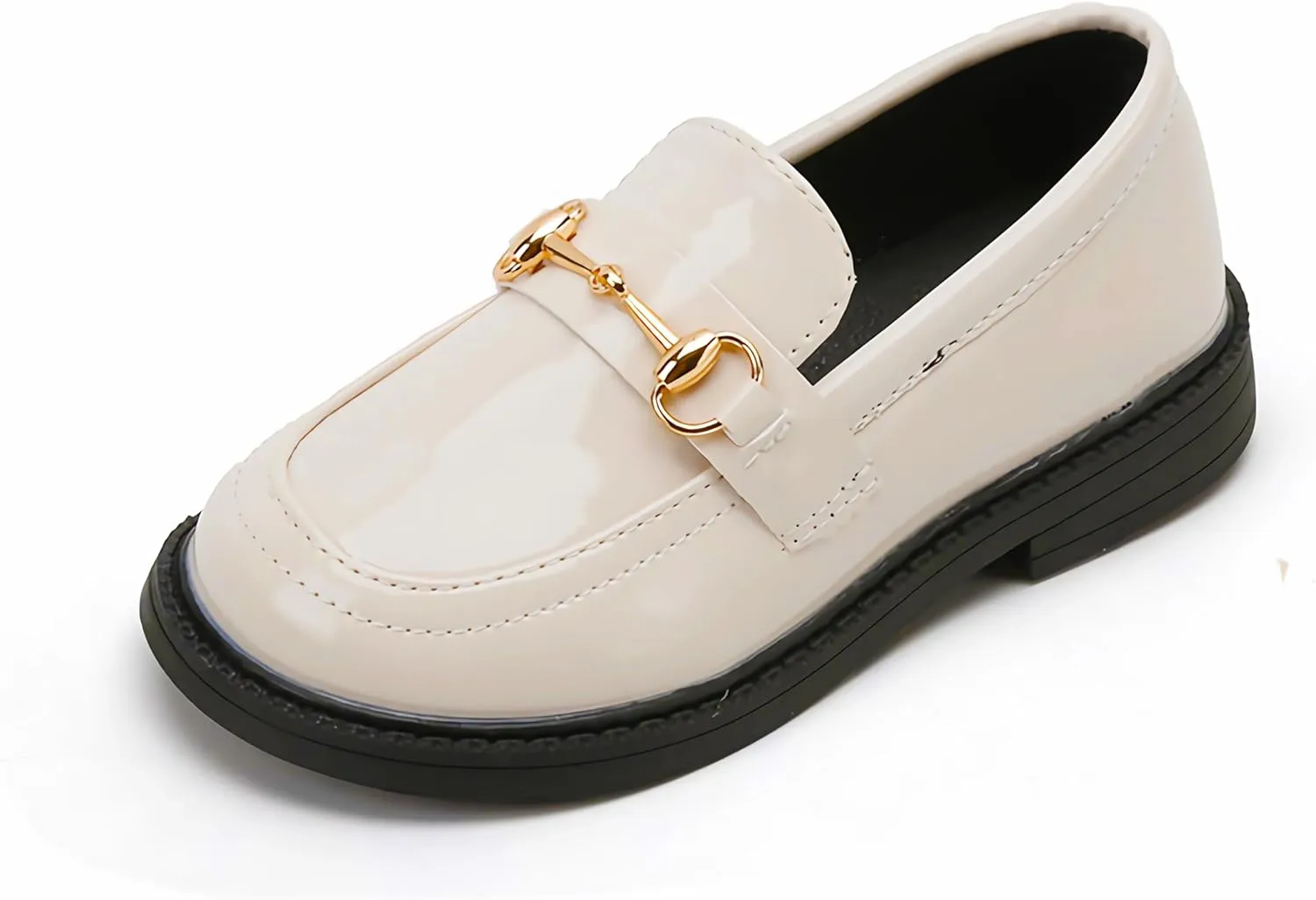 Kids Oxford Shoes Girl’s Boy’s Cute Dress Shoes Lace-Up School Uniform Loafer Flats Shoes