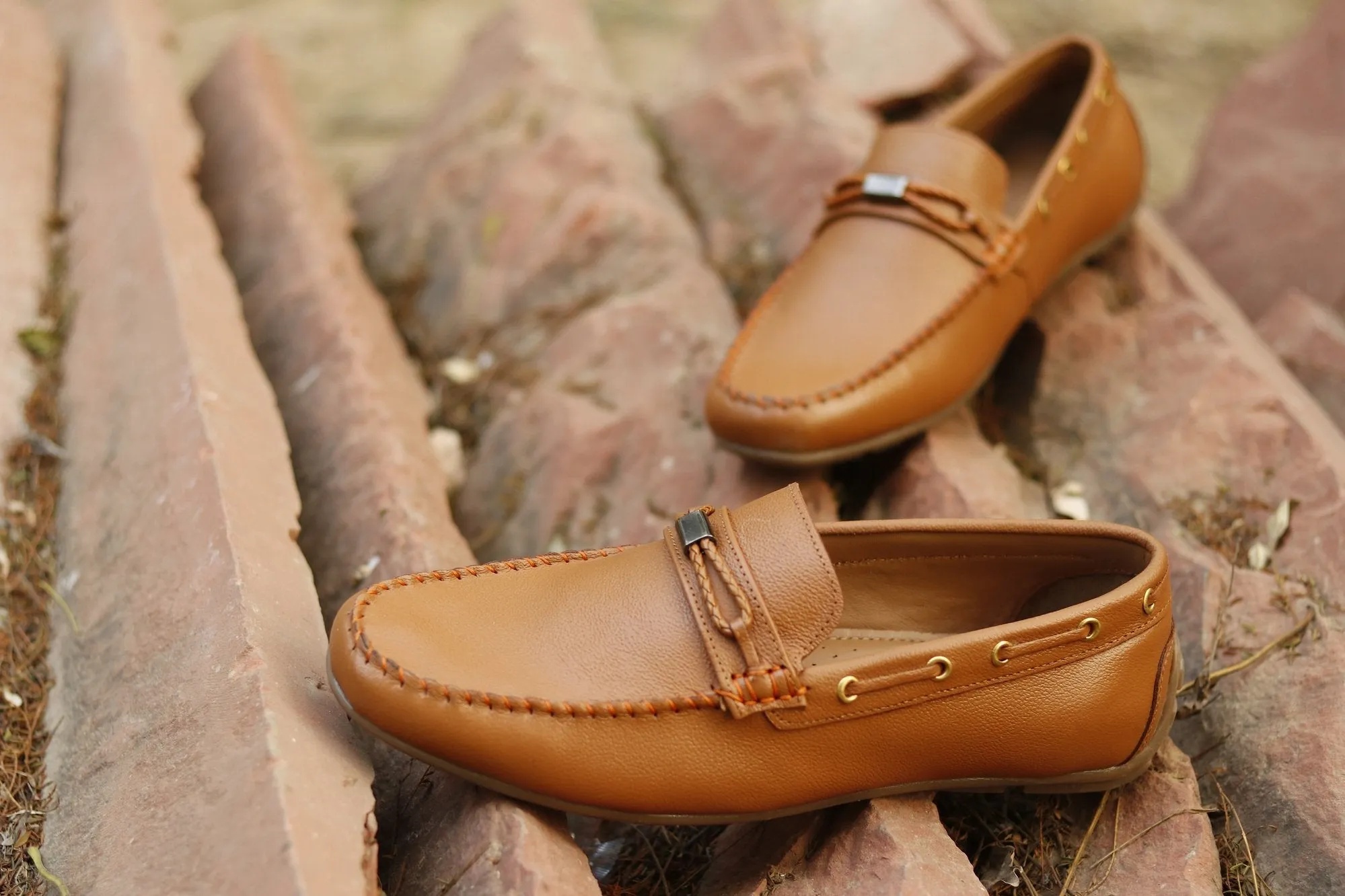 Leather Loafer Shoes