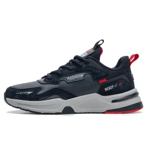 Leather men's walking shoes lightweight waterproof comfortable shoes running shoes