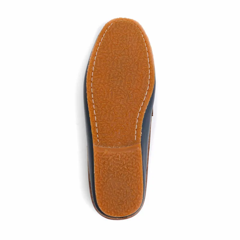 Libero Loafer Brown Strike Edition Wrinkle Soft Navy & Brown