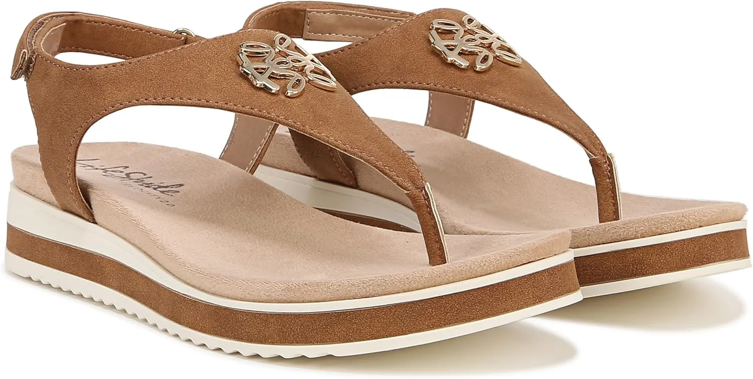 LifeStride Women's Zeeta Thong Sandals Flat
