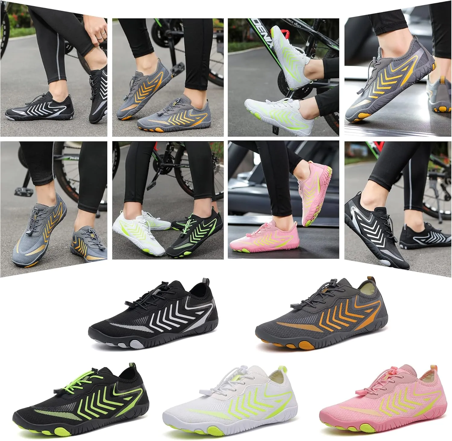 Lightweight Comfortable Water Shoes for Men Women Barefoot Quick Dry Aqua Shoes Outdoor Beach Shoes for Diving Walking Boating Swimming Surfing Yoga