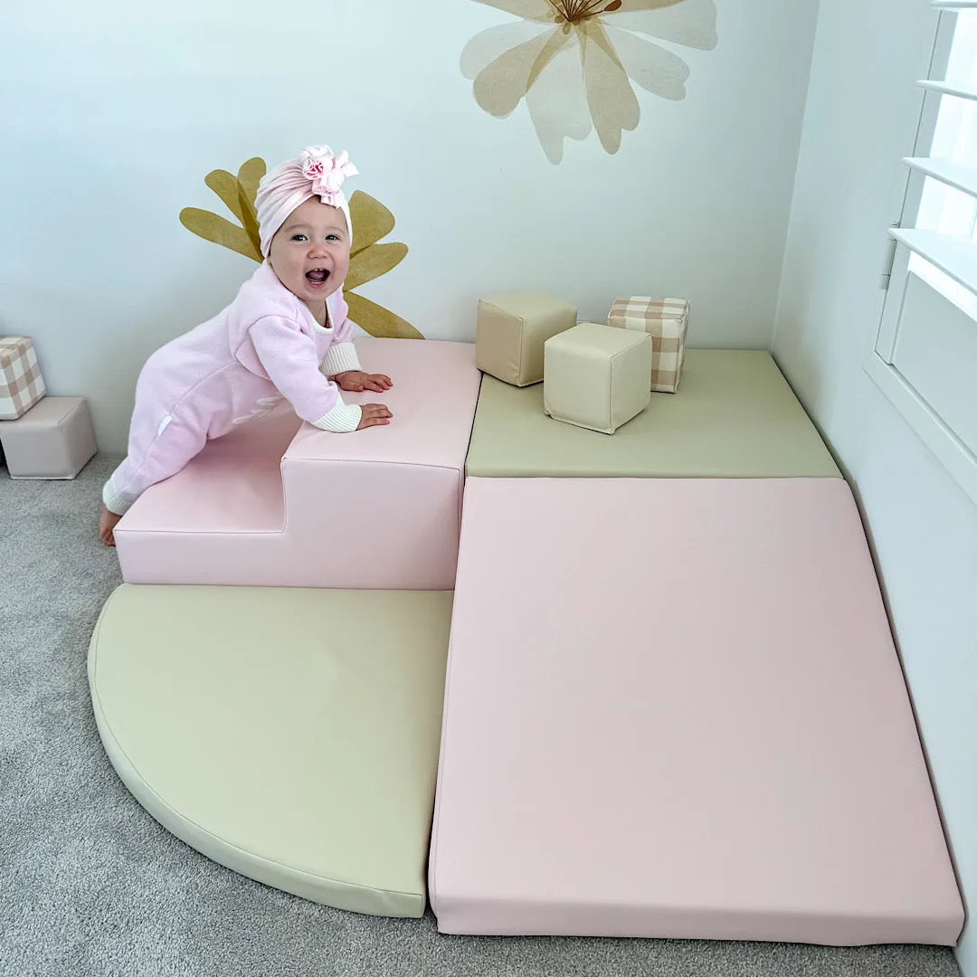 Littles Foam Climber | Pink | Sand