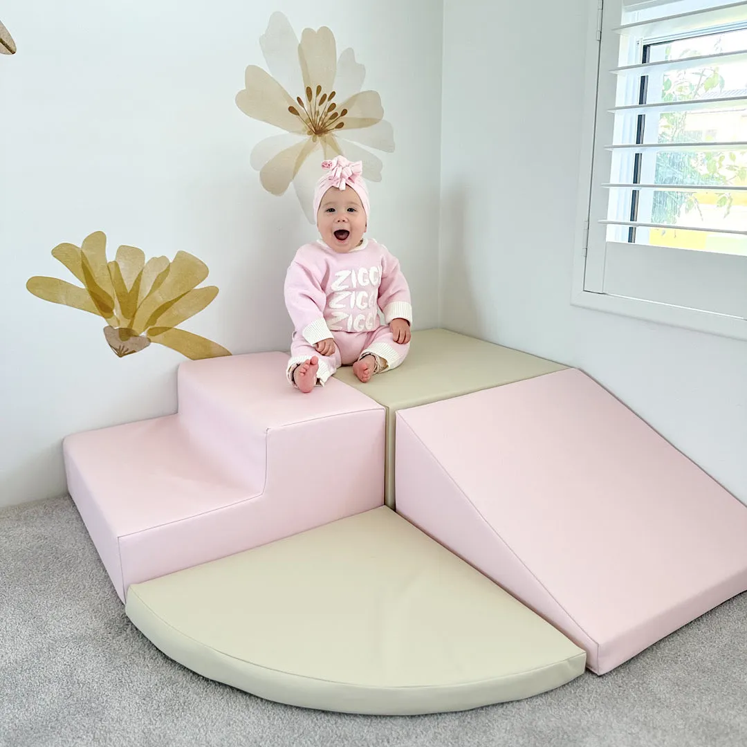 Littles Foam Climber | Pink | Sand