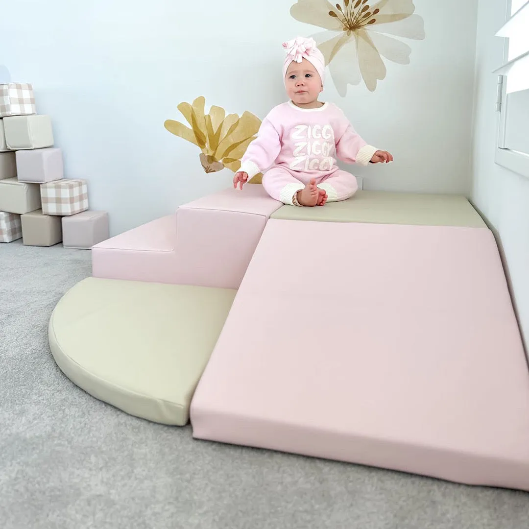 Littles Foam Climber | Pink | Sand