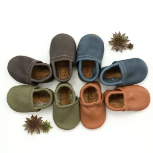 Loafer Moccasins - Iron