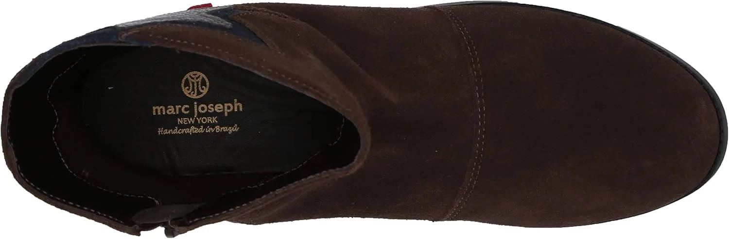 Marc Joseph New York Girl's Kids Leather Made in Brazil Star Ankle Boot