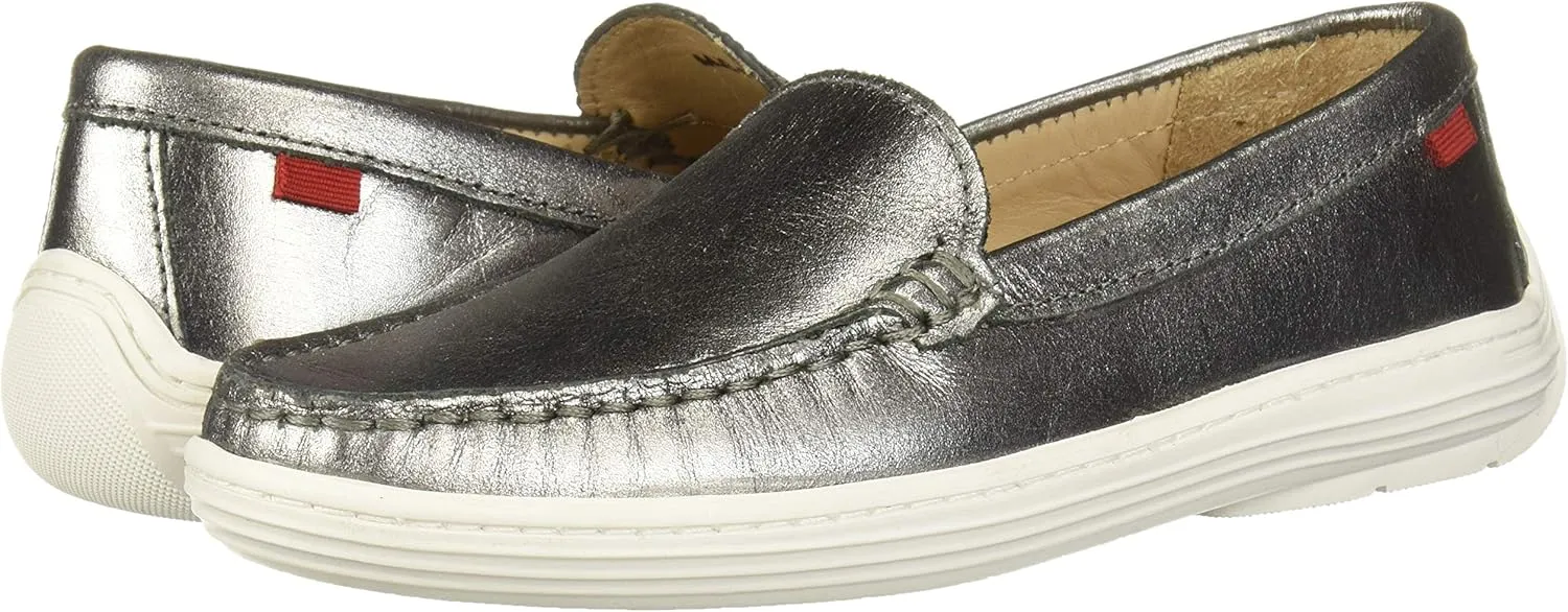 Marc Joseph New York Unisex-Child Kids Boys/Girls Leather Broadway Loafer