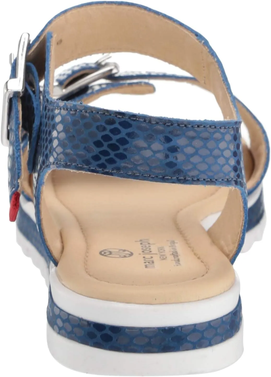 Marc Joseph New York Unisex-Child Kids Boys/Girls Leather Made in Brazil Buckle Sandal Loafer