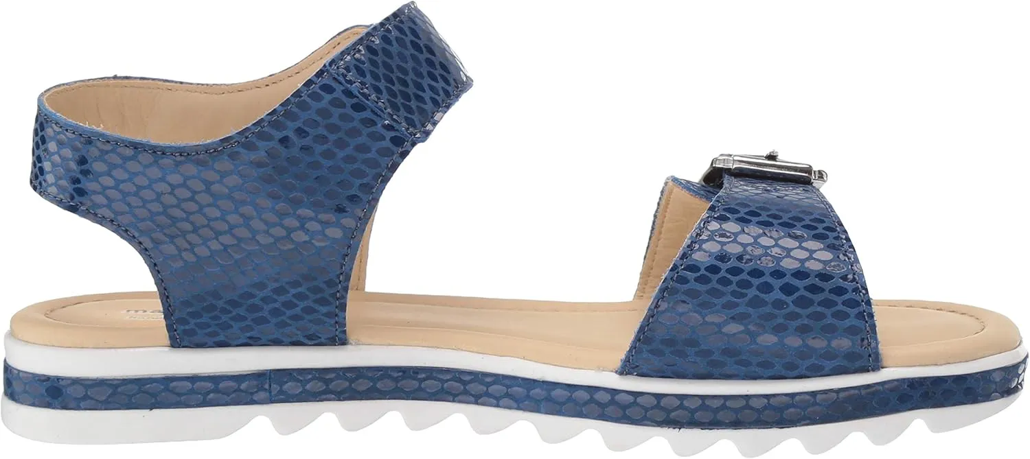 Marc Joseph New York Unisex-Child Kids Boys/Girls Leather Made in Brazil Buckle Sandal Loafer