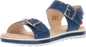 Marc Joseph New York Unisex-Child Kids Boys/Girls Leather Made in Brazil Buckle Sandal Loafer