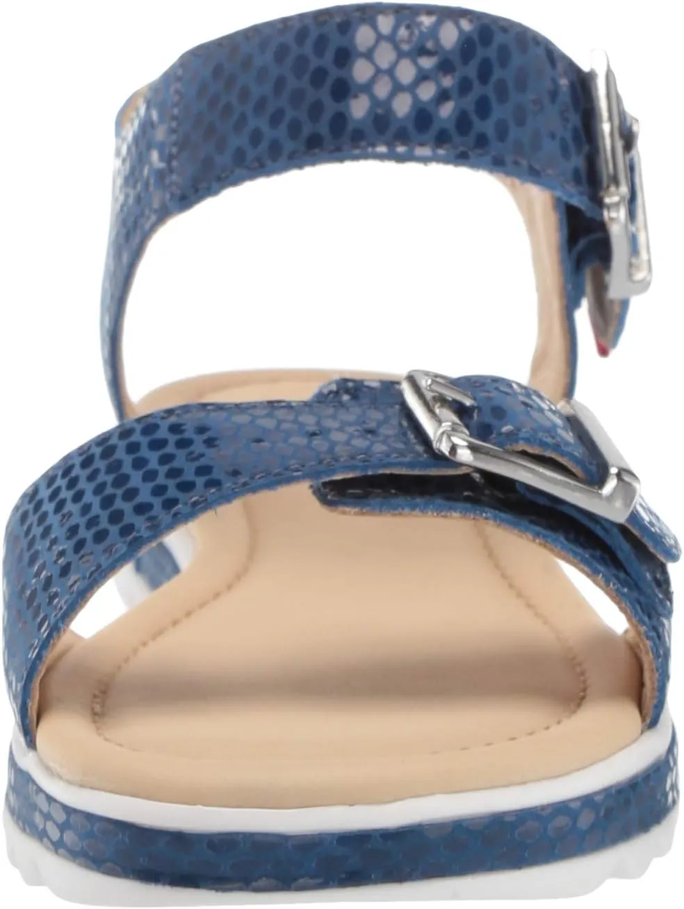 Marc Joseph New York Unisex-Child Kids Boys/Girls Leather Made in Brazil Buckle Sandal Loafer
