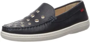 Marc Joseph New York Unisex-Child Leather Made in Brazil Mott Street Grommet Detail Loafer