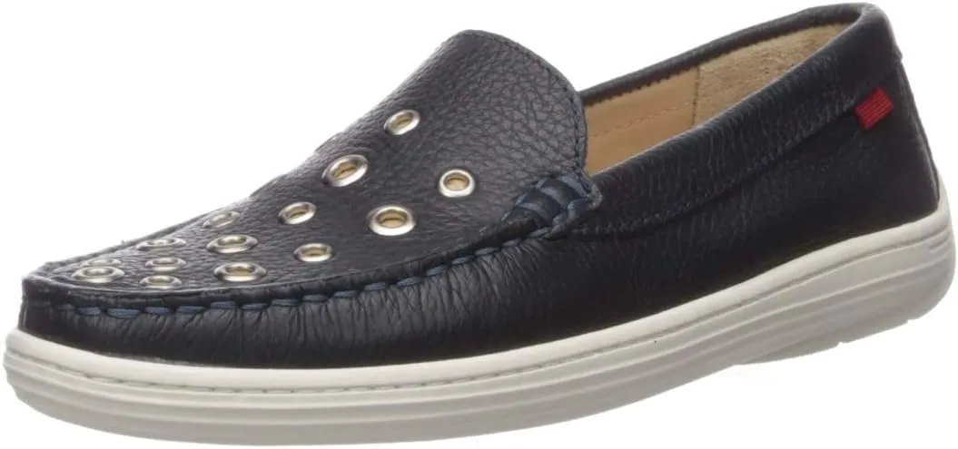 Marc Joseph New York Unisex-Child Leather Made in Brazil Mott Street Grommet Detail Loafer