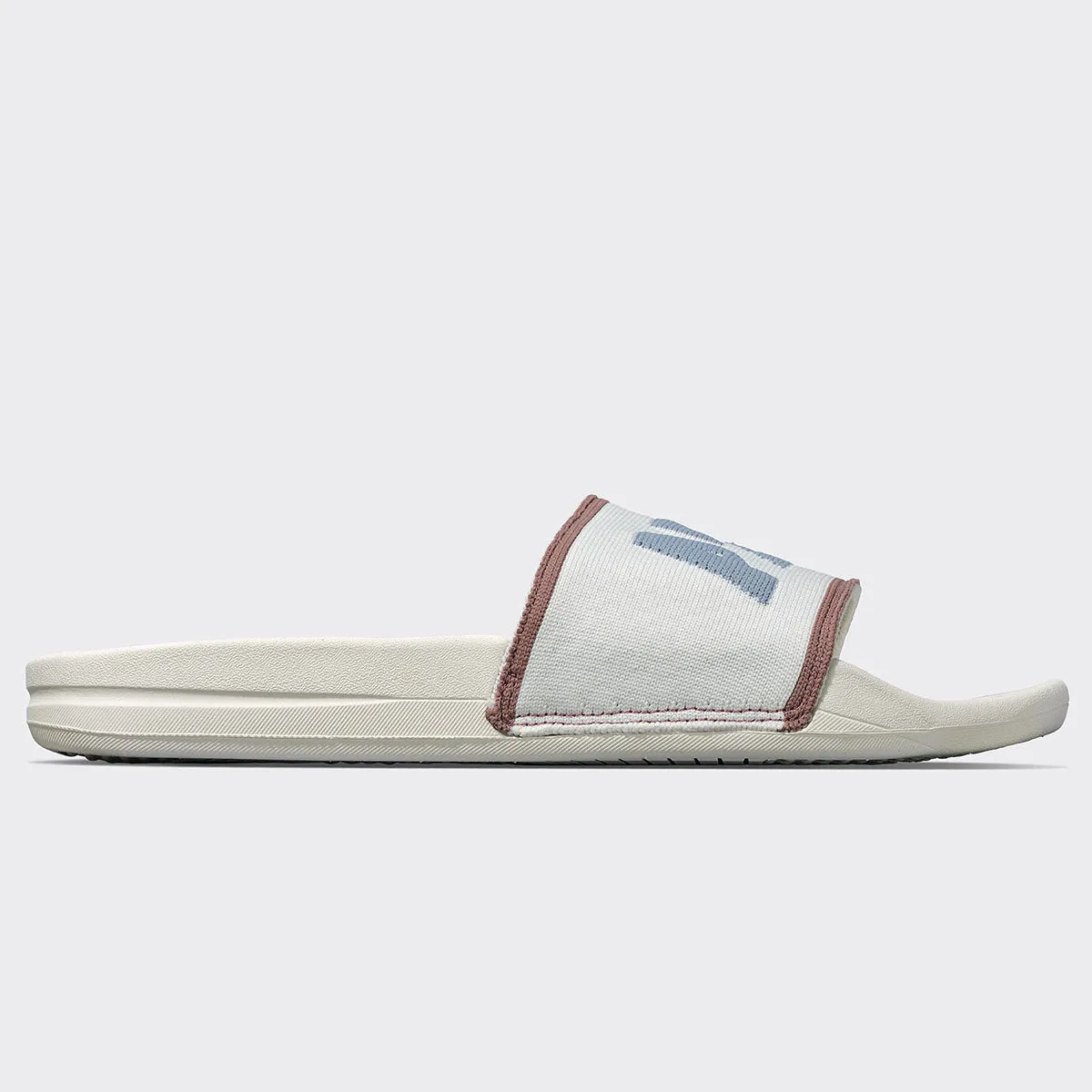 Men's | Big Logo TechLoom Slide | Ivory / Forged Blue / Beachwood