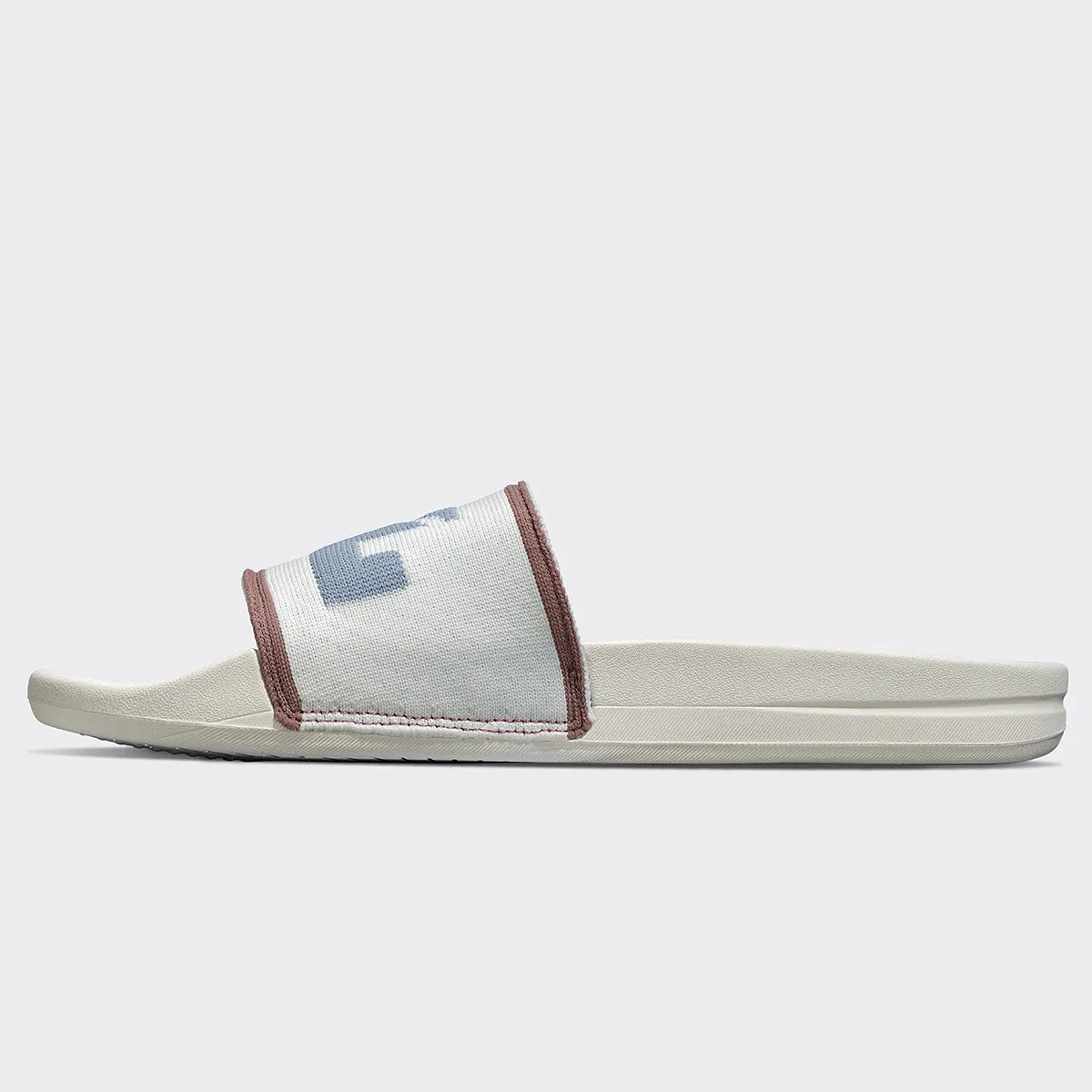 Men's | Big Logo TechLoom Slide | Ivory / Forged Blue / Beachwood