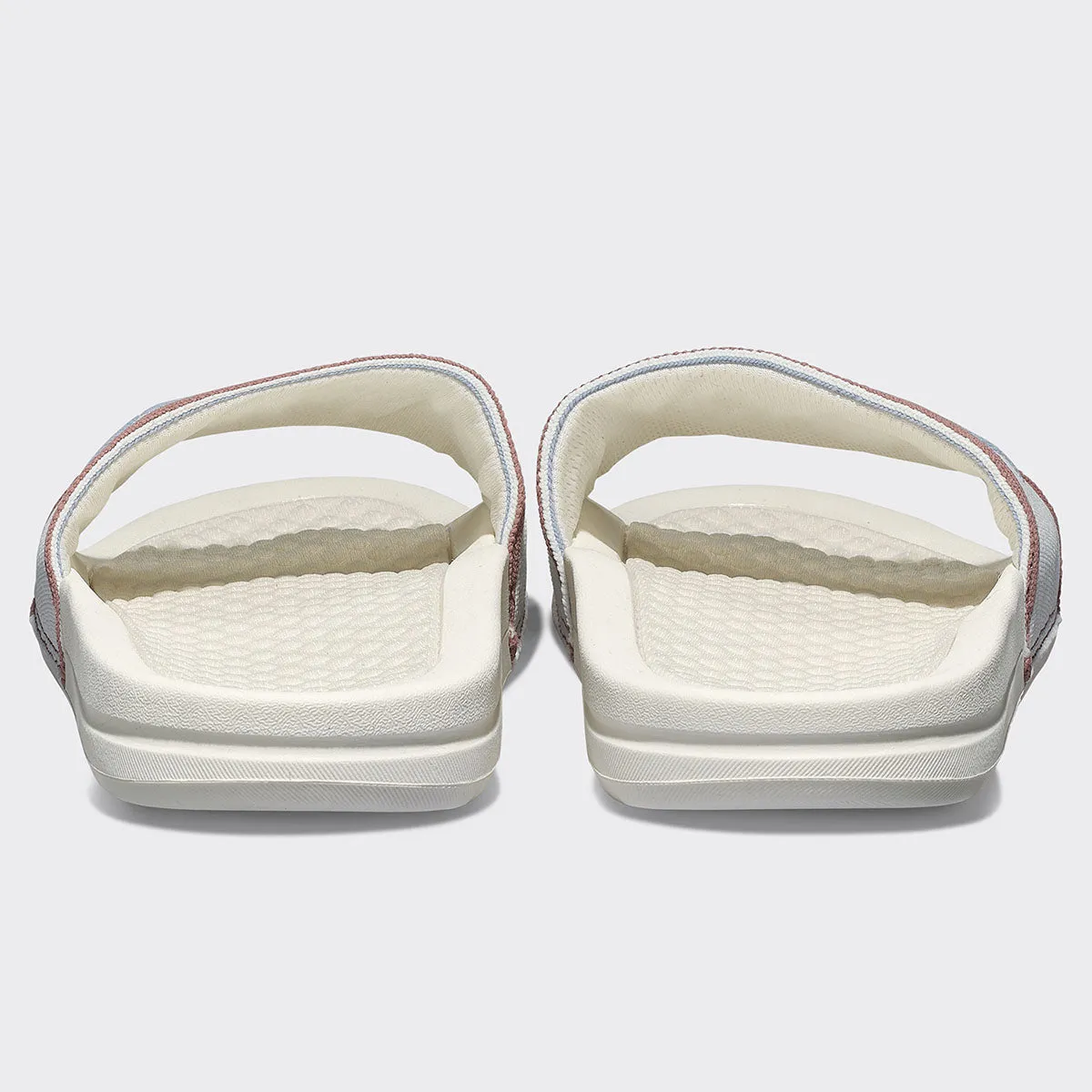 Men's | Big Logo TechLoom Slide | Ivory / Forged Blue / Beachwood