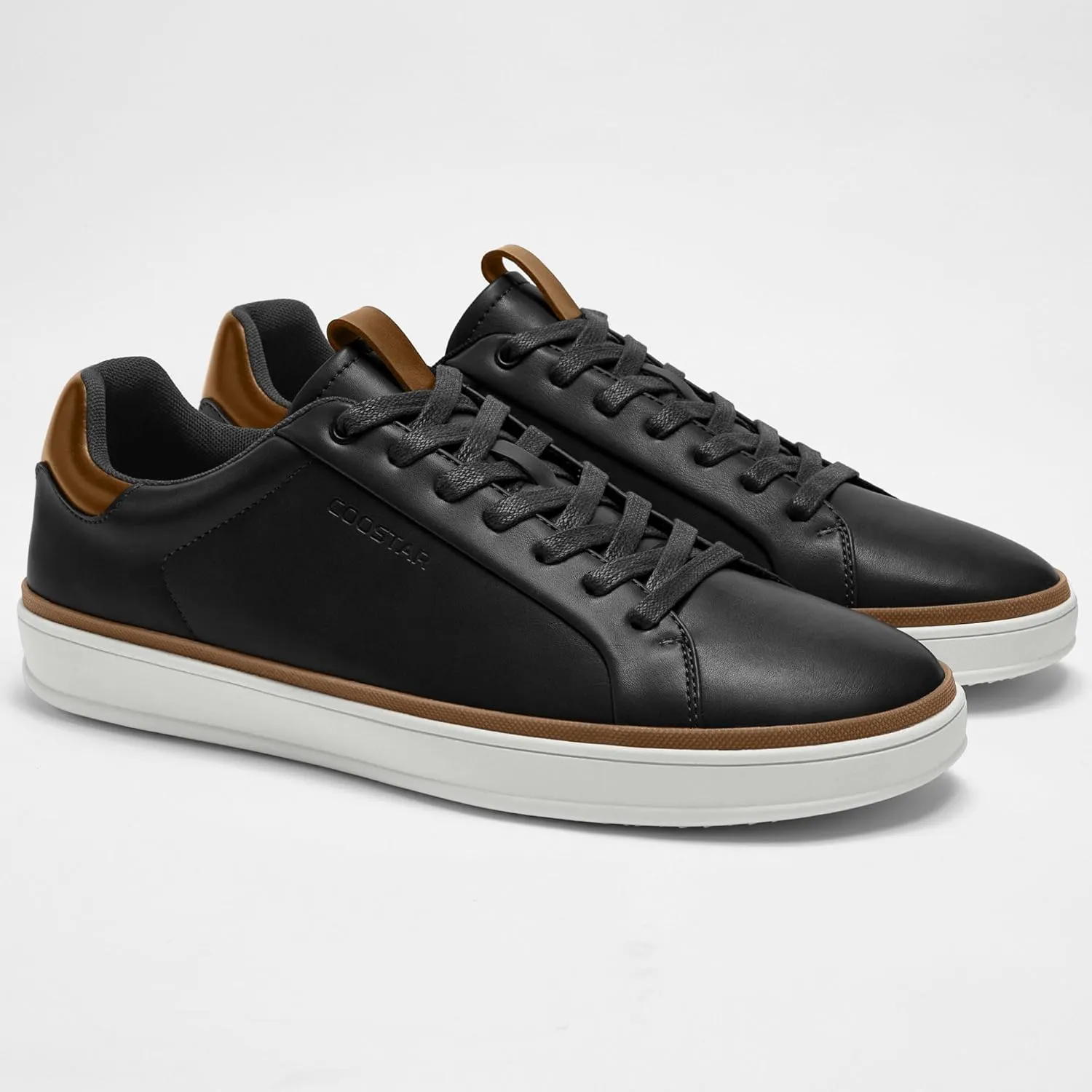 Mens Casual Shoes Comfortable Dress Sneakers Classic Lace-up Shoe Lightweight