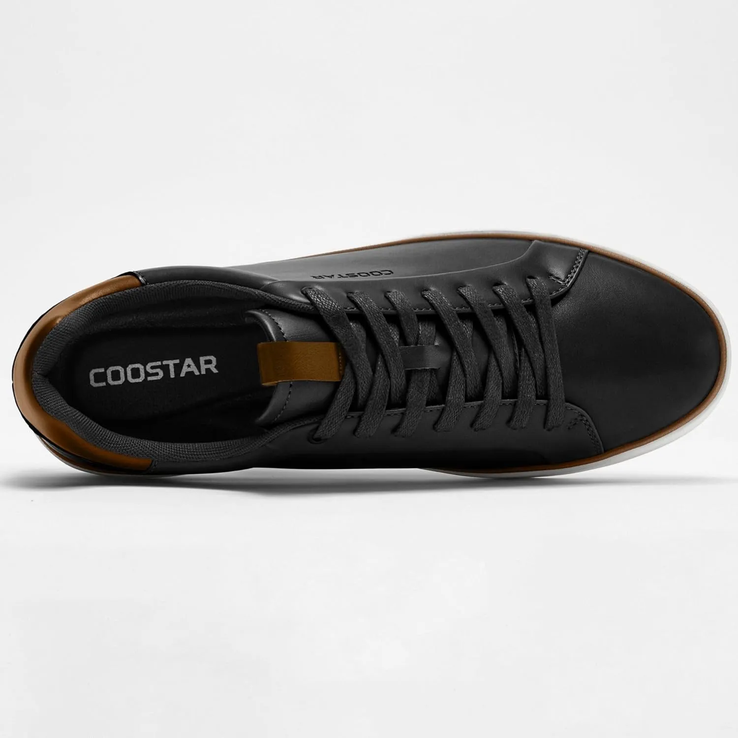 Mens Casual Shoes Comfortable Dress Sneakers Classic Lace-up Shoe Lightweight