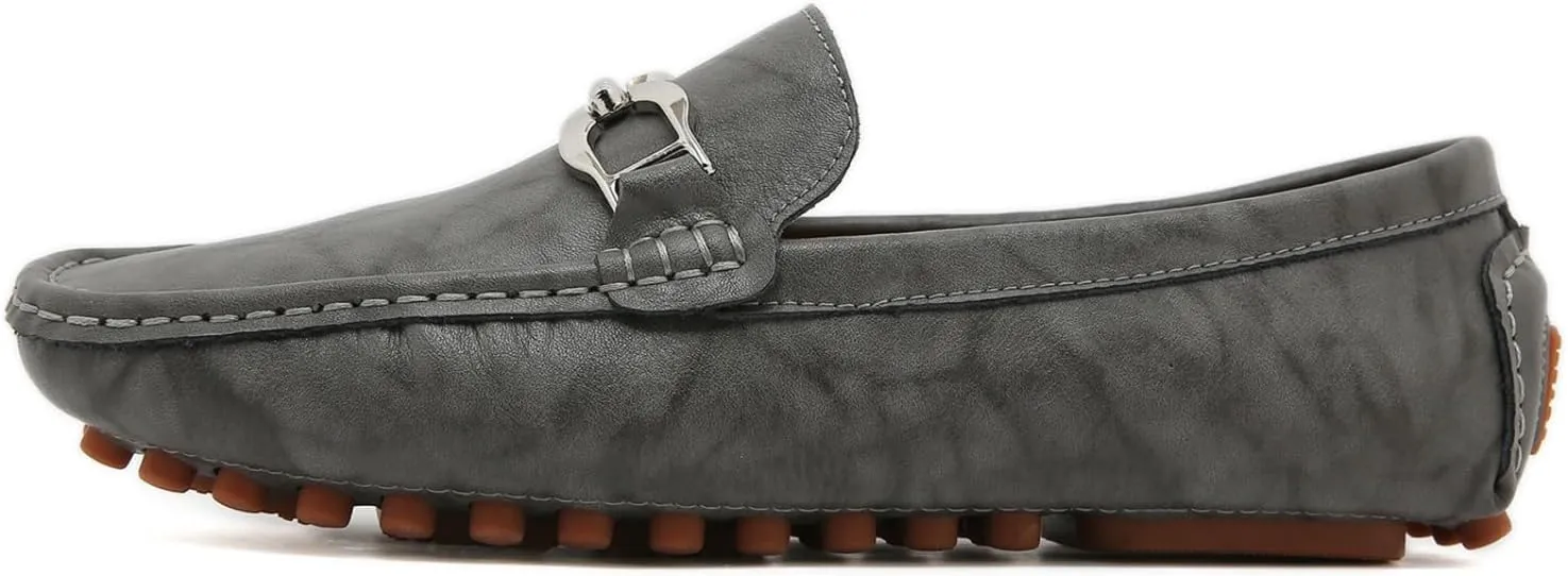Men's Classic Penny Slip - On Loafer, Made of Cowhide Leather, with Soft Sole. Loafer for Men, Comfortable Men's Business Casual, Driving and Boat Shoes