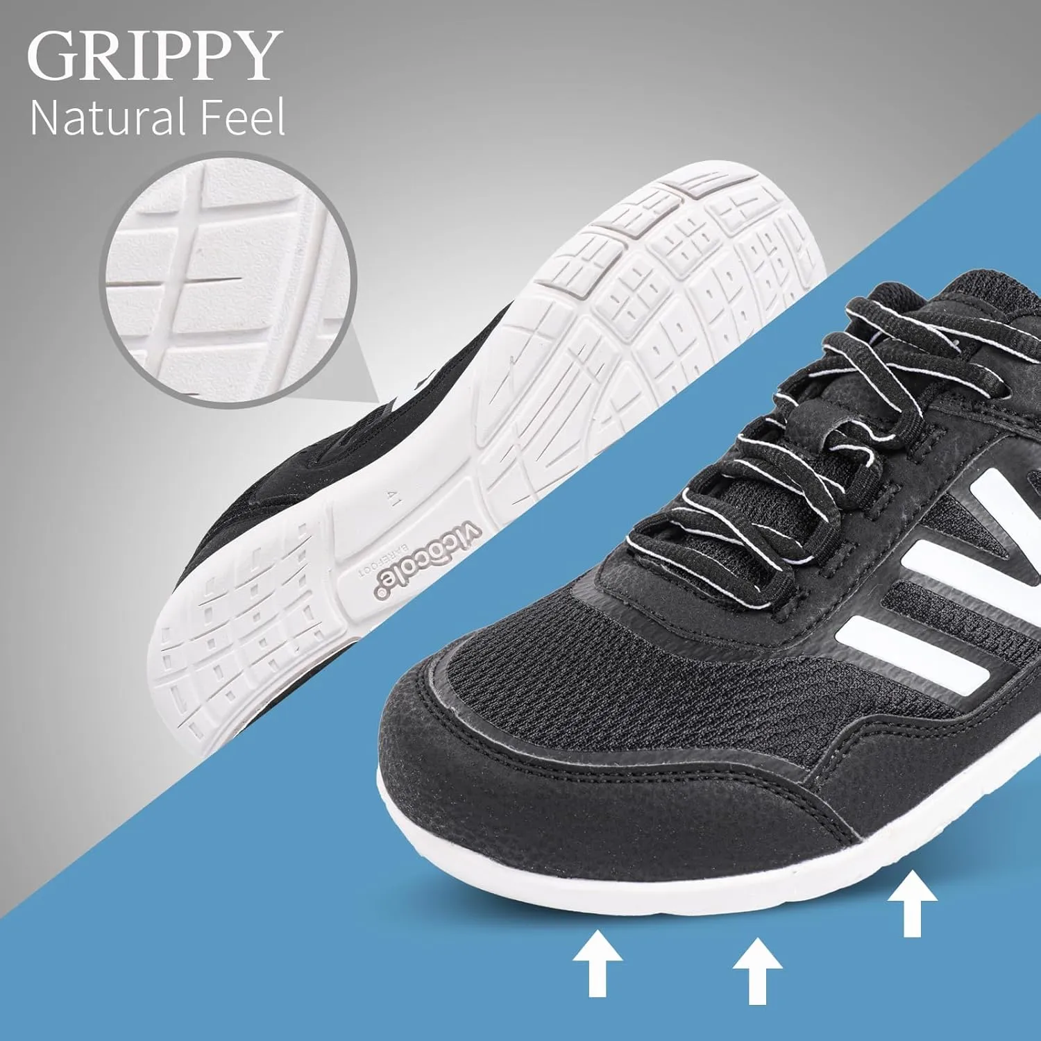 Men's Cross Training Shoe - Speed Force Minimalist Running Shoe - Lightweight Barefoot