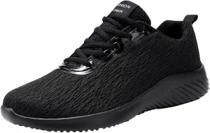 Men's Reathable Stretch Canvas Shoes Non Slip Lightweight Workout Shoe Comfortable & Light-Weight Stretch Shoes