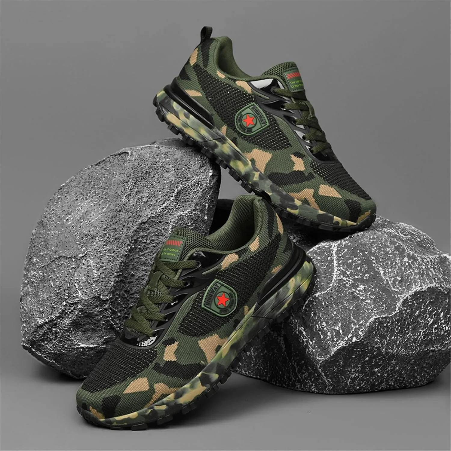 Men's Running Shoes - Lightweight Trail Sneakers for Men, Comfortable Athletic Footwear for Hiking and Workouts, Stylish Fashion Sneakers for Everyday Us