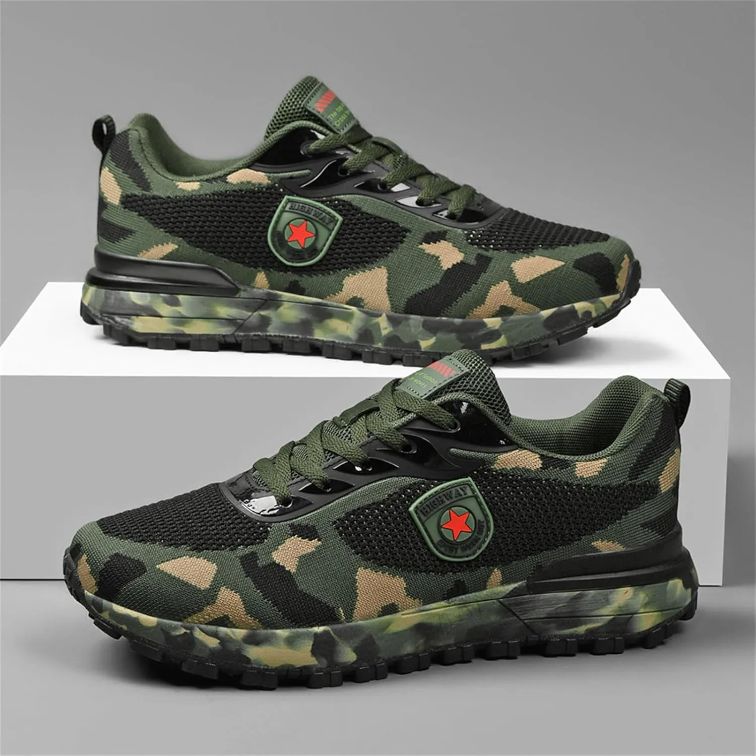 Men's Running Shoes - Lightweight Trail Sneakers for Men, Comfortable Athletic Footwear for Hiking and Workouts, Stylish Fashion Sneakers for Everyday Us