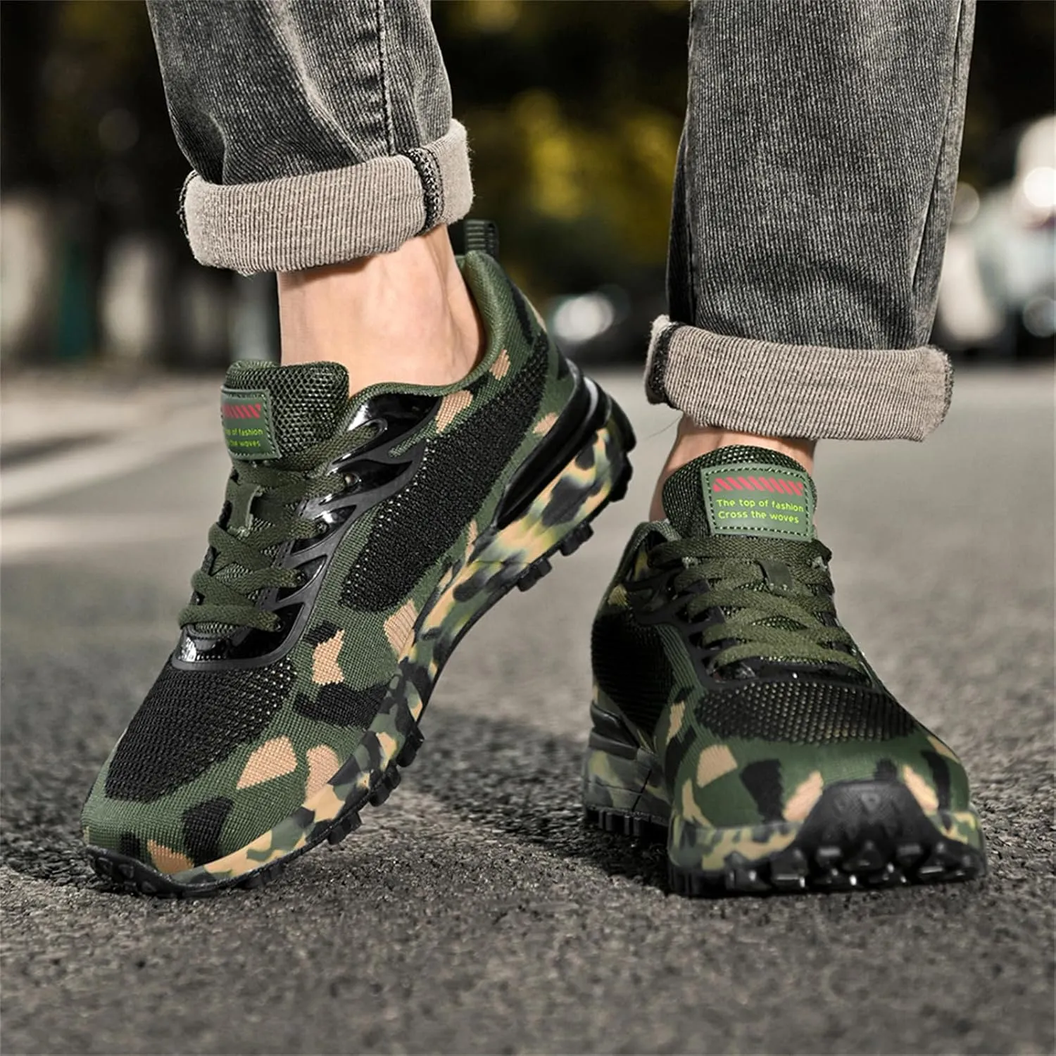 Men's Running Shoes - Lightweight Trail Sneakers for Men, Comfortable Athletic Footwear for Hiking and Workouts, Stylish Fashion Sneakers for Everyday Us