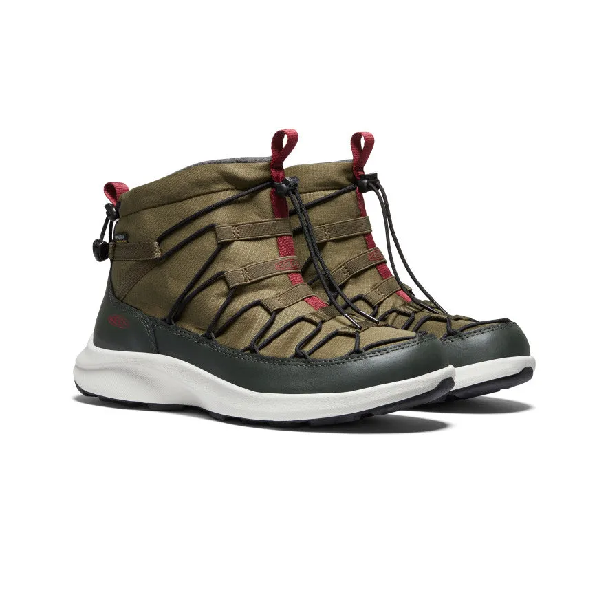 Men's UNEEK SNK Waterproof Chukka - Dark Olive/Rosin