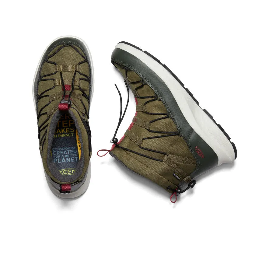 Men's UNEEK SNK Waterproof Chukka - Dark Olive/Rosin