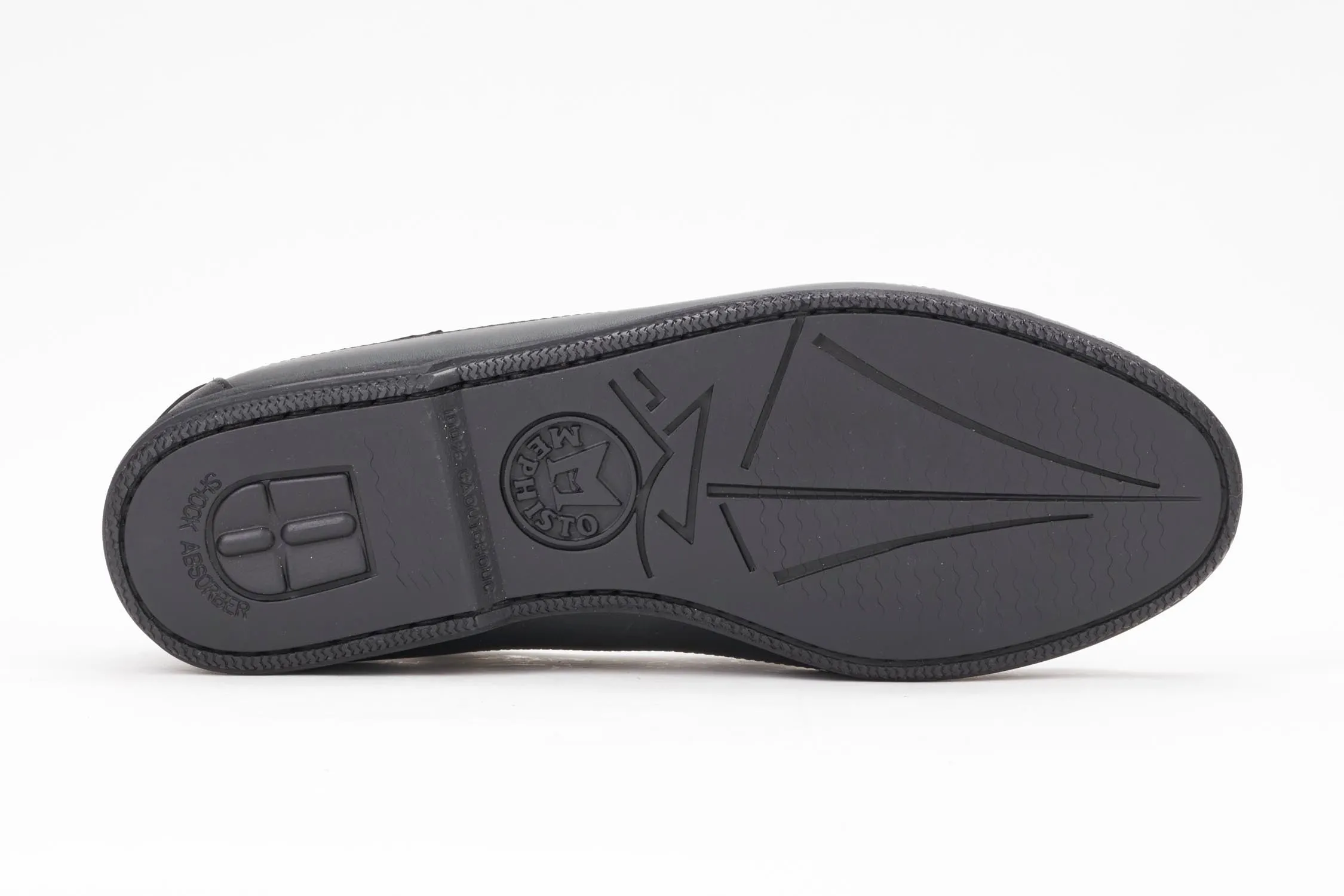 Mephisto Men's Cap Vert Black Leather Loafer