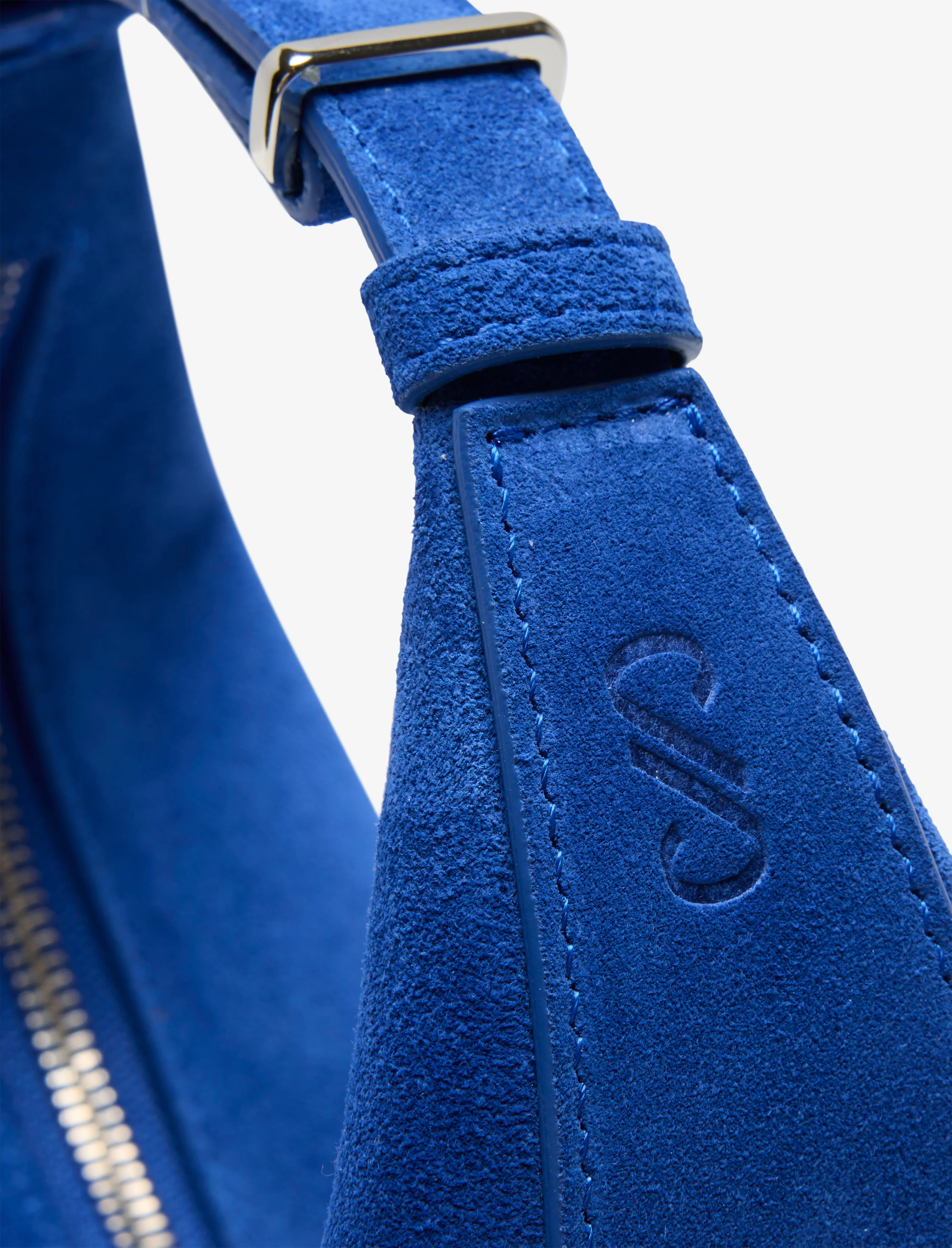 Mini Slide Bag in Soft Suede