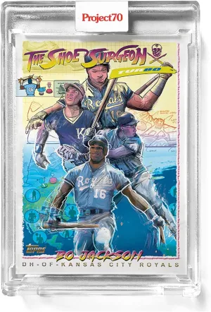 MLB Topps Project70 Card 288 | 1995 Bo Jackson by The Shoe Surgeon