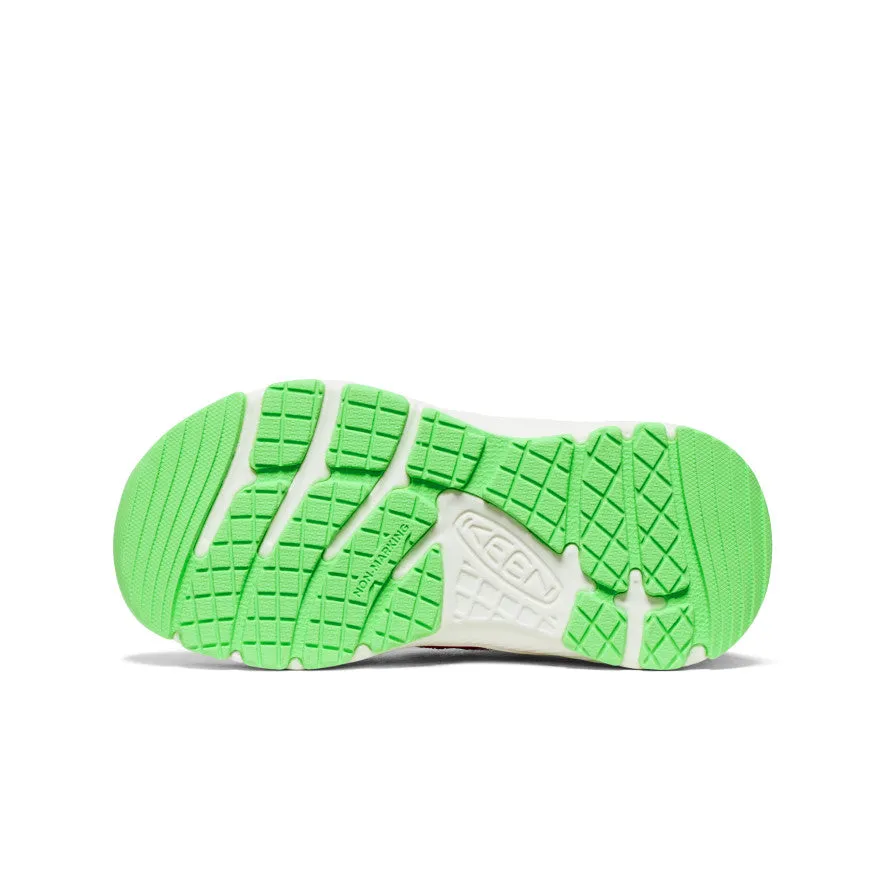 Motozoa Sneaker für jüngere Kinder  |  Raspberry/Summer Green