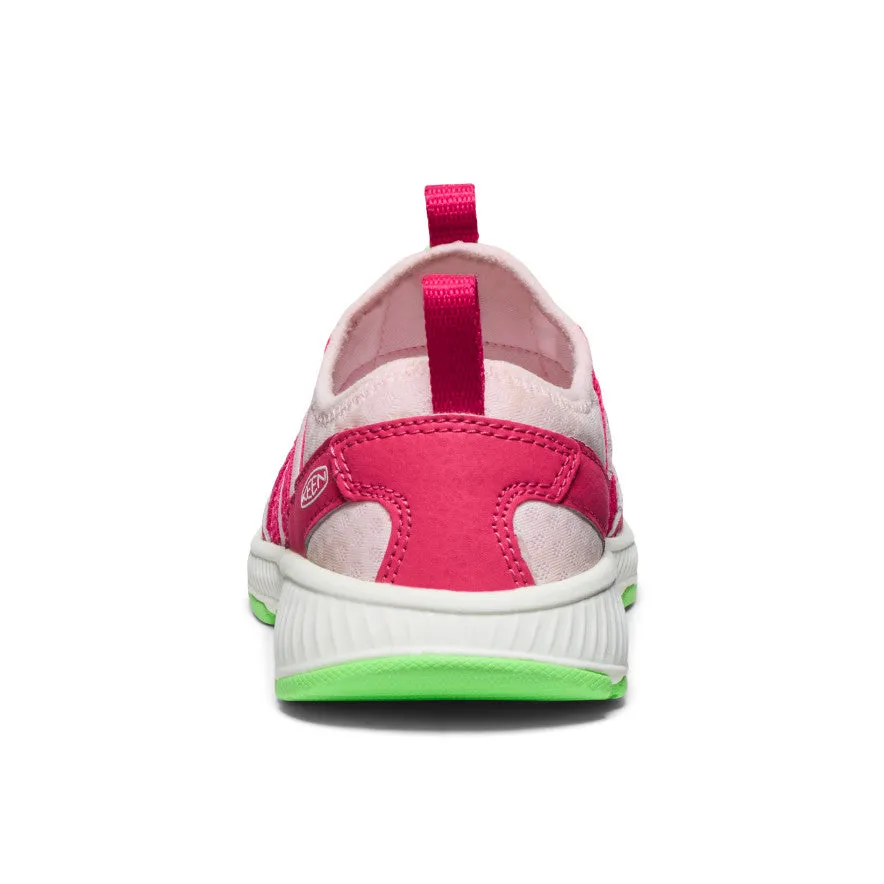 Motozoa Sneaker für jüngere Kinder  |  Raspberry/Summer Green