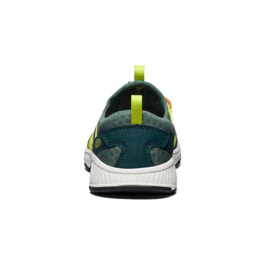 Motozoa Sneaker für jüngere Kinder  |  Sea Moss/Scarlet Ibis