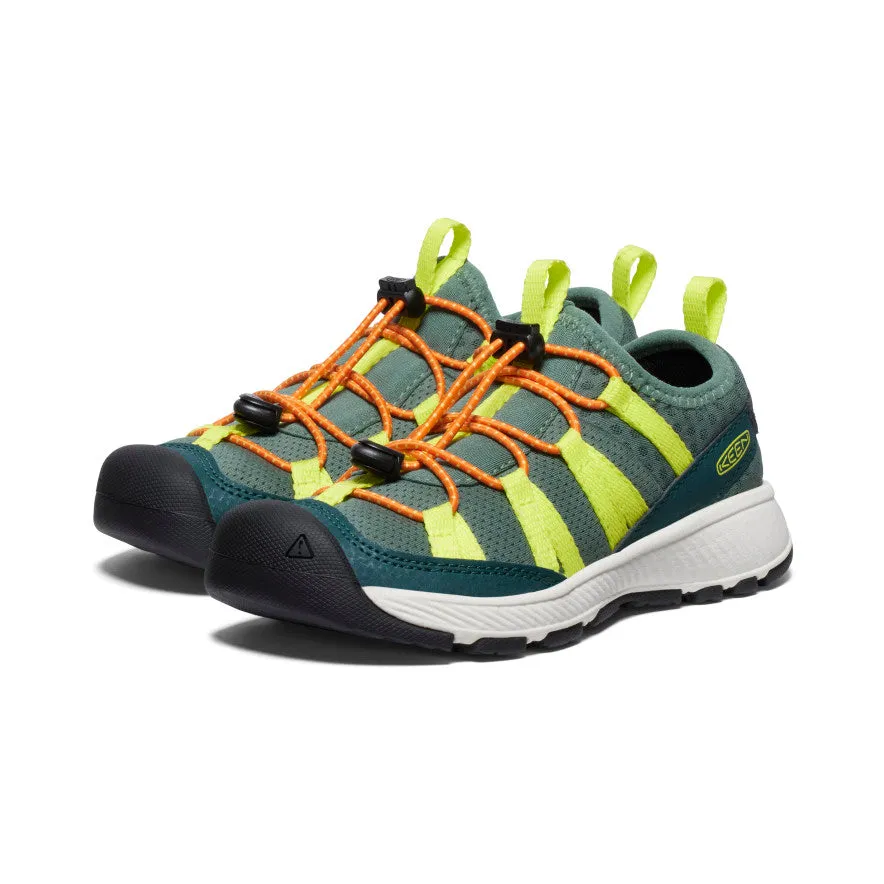 Motozoa Sneaker für jüngere Kinder  |  Sea Moss/Scarlet Ibis